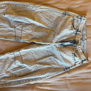 Gap Cropped Barrel Jeans - petite